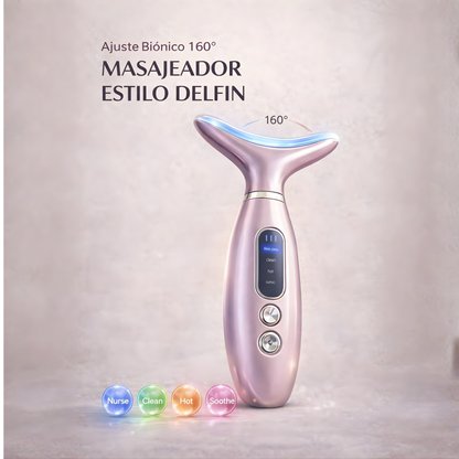 Masajeador Facial con luces led